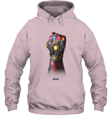 Marvel Avengers Endgame Infinity Stone Gauntlet Color Logo Hooded Sweatshirt Hooded Sweatshirt - jonhlittlestore88