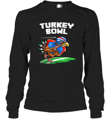 Cool Turkey Bowl _ Funny Thanksgiving Football Player Gift Long Sleeve T-Shirt Long Sleeve T-Shirt - jonhlittlestore88