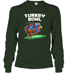 Cool Turkey Bowl _ Funny Thanksgiving Football Player Gift Long Sleeve T-Shirt Long Sleeve T-Shirt - jonhlittlestore88