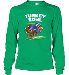 Cool Turkey Bowl _ Funny Thanksgiving Football Player Gift Long Sleeve T-Shirt Long Sleeve T-Shirt - jonhlittlestore88