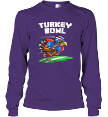Cool Turkey Bowl _ Funny Thanksgiving Football Player Gift Long Sleeve T-Shirt Long Sleeve T-Shirt - jonhlittlestore88