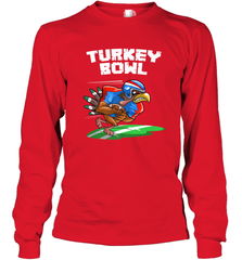 Cool Turkey Bowl _ Funny Thanksgiving Football Player Gift Long Sleeve T-Shirt Long Sleeve T-Shirt - jonhlittlestore88