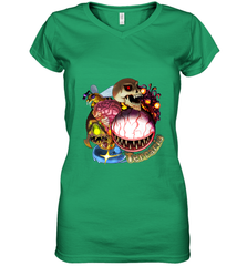 Terraria_ Boss Rush Women's V-Neck T-Shirt Women's V-Neck T-Shirt - jonhlittlestore88
