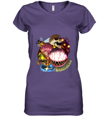 Terraria_ Boss Rush Women's V-Neck T-Shirt Women's V-Neck T-Shirt - jonhlittlestore88