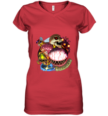 Terraria_ Boss Rush Women's V-Neck T-Shirt Women's V-Neck T-Shirt - jonhlittlestore88