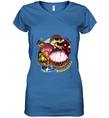 Terraria_ Boss Rush Women's V-Neck T-Shirt Women's V-Neck T-Shirt - jonhlittlestore88