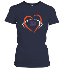 NFL New York Giants Heart Love Football Women's T-Shirt Women's T-Shirt - jonhlittlestore88