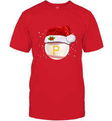 Pittsburgh Pirates Logo Baseball Ball Christmas Santa Hat Xmas Sport Funny Snow Men's T-Shirt Men's T-Shirt - jonhlittlestore88