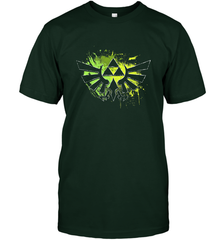 Legend Of Zelda Triforce Logo Paint Splatter Men's T-Shirt Men's T-Shirt - jonhlittlestore88