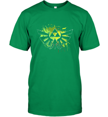 Legend Of Zelda Triforce Logo Paint Splatter Men's T-Shirt Men's T-Shirt - jonhlittlestore88