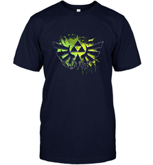 Legend Of Zelda Triforce Logo Paint Splatter Men's T-Shirt Men's T-Shirt - jonhlittlestore88