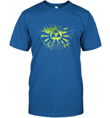 Legend Of Zelda Triforce Logo Paint Splatter Men's T-Shirt Men's T-Shirt - jonhlittlestore88