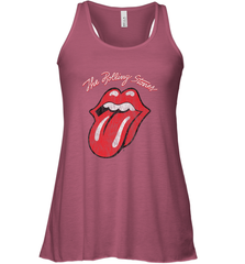 Mens The Rolling Stones Script Tongue Logo Women's Racerback Tank Women's Racerback Tank - jonhlittlestore88