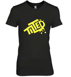 Fortnite Tilted (Yellow Logo) Women's Premium T-Shirt