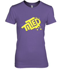 Fortnite Tilted (Yellow Logo) Women's Premium T-Shirt Women's Premium T-Shirt - jonhlittlestore88