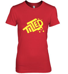 Fortnite Tilted (Yellow Logo) Women's Premium T-Shirt Women's Premium T-Shirt - jonhlittlestore88