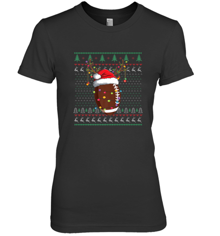 NFL Ugly Christmas Sweater Football Christmas Funny Kids Boys Women's Premium T-Shirt Women's Premium T-Shirt / Black / XS Women's Premium T-Shirt - jonhlittlestore88