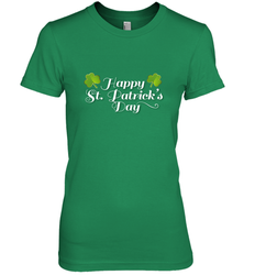 Shamrock Happy St patrick's Shirt for men and women (2) Women's Premium T-Shirt