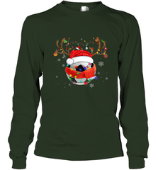 Santa Hat Soccer Reindeer Christmas Funny Players Football Long Sleeve T-Shirt Long Sleeve T-Shirt - jonhlittlestore88