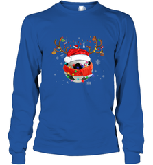Santa Hat Soccer Reindeer Christmas Funny Players Football Long Sleeve T-Shirt Long Sleeve T-Shirt - jonhlittlestore88