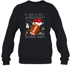 NFL This Is My Christmas Pajama Shirt  Football christmas ugly Crewneck Sweatshirt