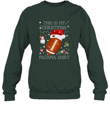NFL This Is My Christmas Pajama Shirt  Football christmas ugly Crewneck Sweatshirt Crewneck Sweatshirt - jonhlittlestore88