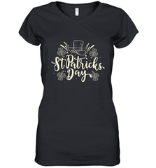 St Patricks Day Shirt Women's V-Neck T-Shirt Women's V-Neck T-Shirt - jonhlittlestore88