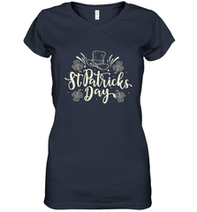 St Patricks Day Shirt Women's V-Neck T-Shirt Women's V-Neck T-Shirt - jonhlittlestore88