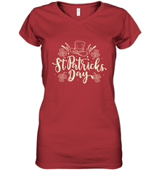 St Patricks Day Shirt Women's V-Neck T-Shirt Women's V-Neck T-Shirt - jonhlittlestore88