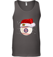 Washington Nationals Logo Baseball Ball Christmas Santa Hat Xmas Sport Funny Snow Men's Tank Top Men's Tank Top - jonhlittlestore88