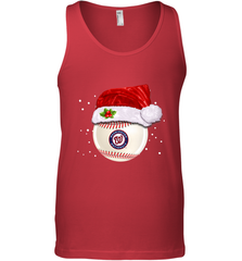 Washington Nationals Logo Baseball Ball Christmas Santa Hat Xmas Sport Funny Snow Men's Tank Top Men's Tank Top - jonhlittlestore88