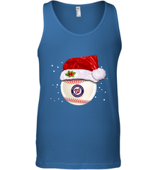 Washington Nationals Logo Baseball Ball Christmas Santa Hat Xmas Sport Funny Snow Men's Tank Top Men's Tank Top - jonhlittlestore88