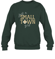 NFL Small Town New Orleans Football Girl, Great Christmas Gift Crewneck Sweatshirt Crewneck Sweatshirt - jonhlittlestore88