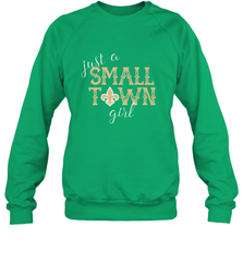 NFL Small Town New Orleans Football Girl, Great Christmas Gift Crewneck Sweatshirt Crewneck Sweatshirt - jonhlittlestore88