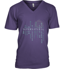 Supernatural For Men Woman Men's V-Neck Men's V-Neck - jonhlittlestore88
