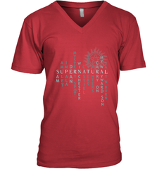 Supernatural For Men Woman Men's V-Neck Men's V-Neck - jonhlittlestore88