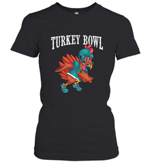 Cool Turkey Bowl _ Funny Thanksgiving Football Player Women's T-Shirt Women's T-Shirt - jonhlittlestore88