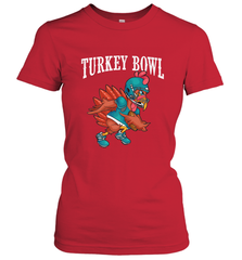 Cool Turkey Bowl _ Funny Thanksgiving Football Player Women's T-Shirt Women's T-Shirt - jonhlittlestore88