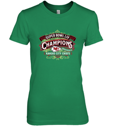 Super bowl LIV champions Kansas City Chief NFL Women's Premium T-Shirt