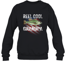 REEL COOL GRANDPA Crewneck Sweatshirt Apparel - jonhlittlestore88