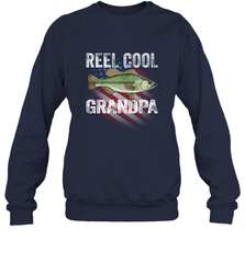 REEL COOL GRANDPA Crewneck Sweatshirt Apparel - jonhlittlestore88