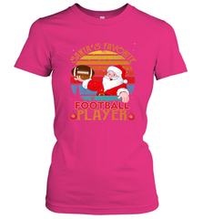 NFL Santa Favorite Football Player Funny Christmas Funny Women's T-Shirt Women's T-Shirt - jonhlittlestore88