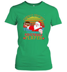 NFL Santa Favorite Football Player Funny Christmas Funny Women's T-Shirt Women's T-Shirt - jonhlittlestore88