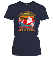 NFL Santa Favorite Football Player Funny Christmas Funny Women's T-Shirt Women's T-Shirt - jonhlittlestore88