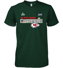 Youth Kansas City Chiefs NFL Pro Line by Fanatics Super Bowl LIV Champions Trophy Men's Premium T-Shirt Men's Premium T-Shirt - jonhlittlestore88