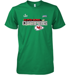 Youth Kansas City Chiefs NFL Pro Line by Fanatics Super Bowl LIV Champions Trophy Men's Premium T-Shirt Men's Premium T-Shirt - jonhlittlestore88