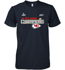 Youth Kansas City Chiefs NFL Pro Line by Fanatics Super Bowl LIV Champions Trophy Men's Premium T-Shirt Men's Premium T-Shirt - jonhlittlestore88
