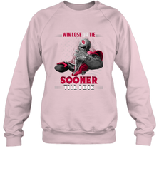 Oklahoma Sooners Win Lose Or Tie Crewneck Sweatshirt Crewneck Sweatshirt - jonhlittlestore88